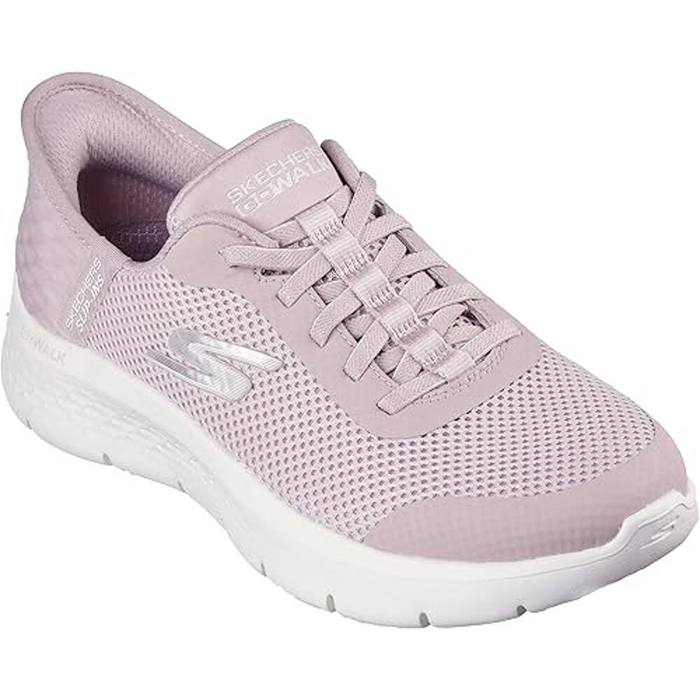Skechers Womens Go Walk Flex Hands Free Slip-ins-Grand Entry Size 7 Mauve NWT - Picture 5 of 6
